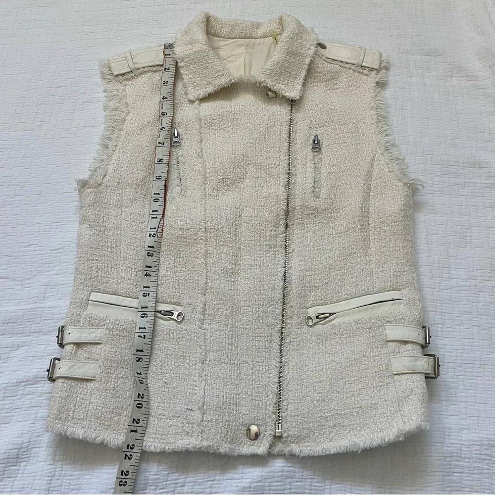 Rebecca Taylor tweed moto vest - Picture 8 of 8